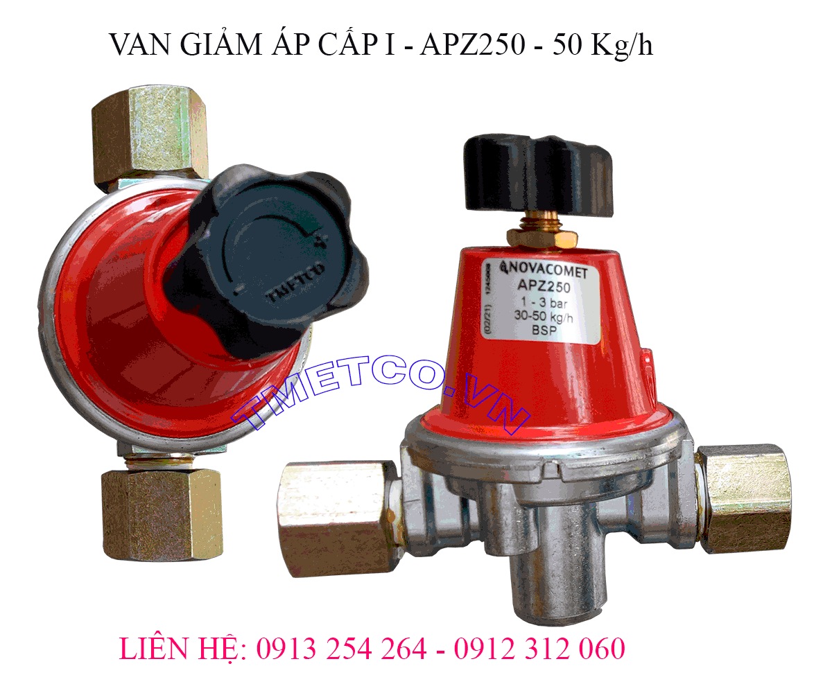 Chức năng và tác dụng của van giảm áp gas LPG