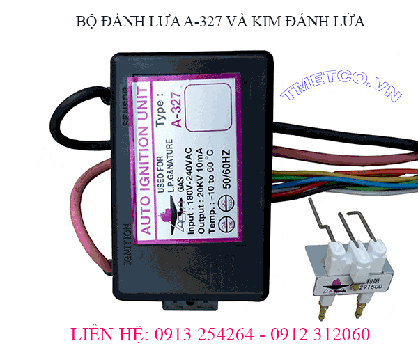 Cao áp điều khiển đánh lửa  A327 và kim đánh lửa