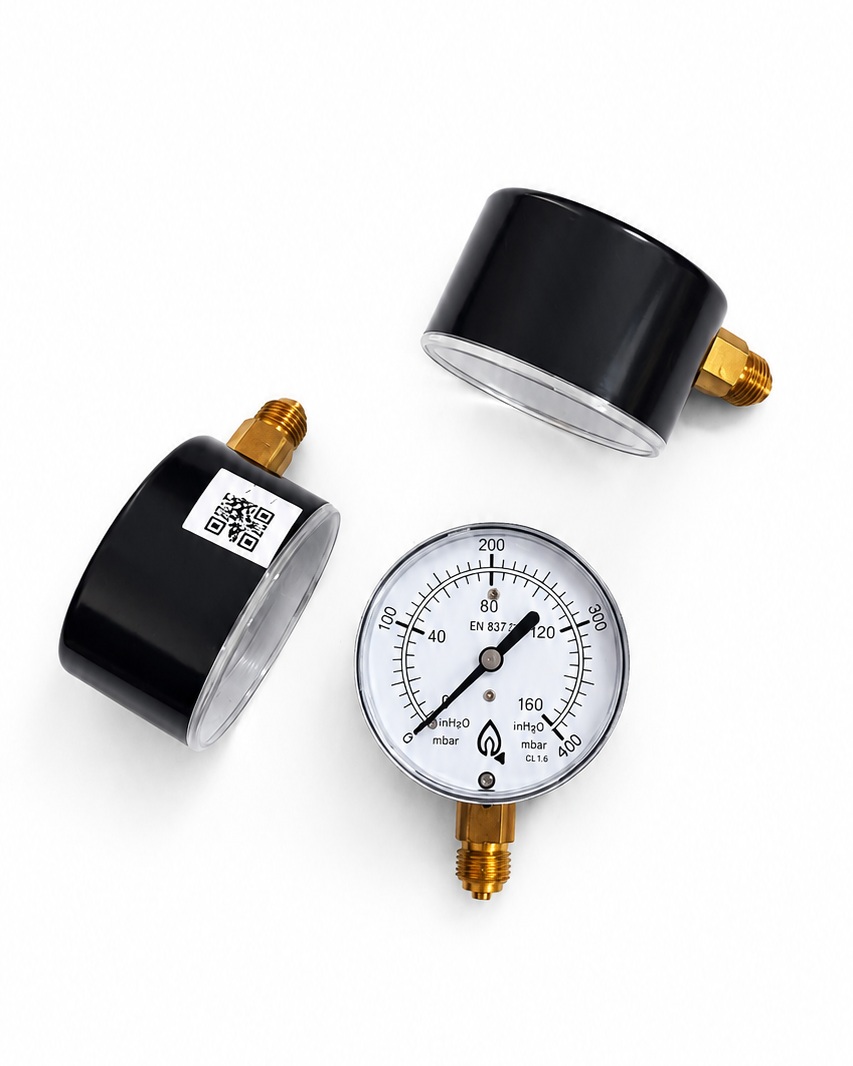 Đồng hồ đo áp suất 0 -400 mbar Clesse Pháp