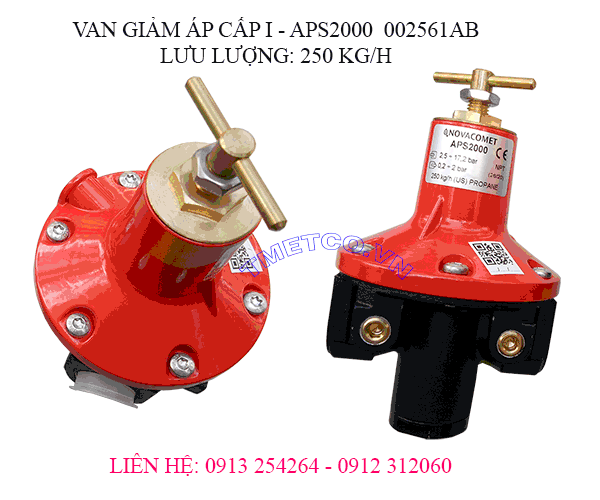 Van giảm áp gas NOVACOMET APS2000 - 002561AB